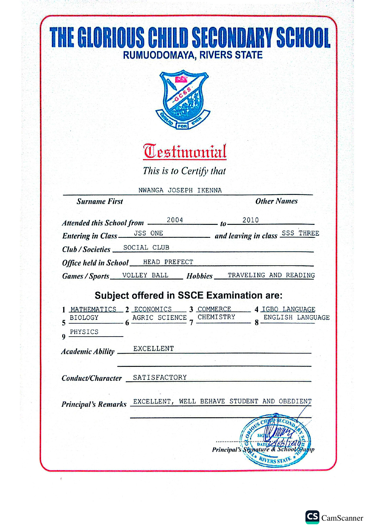Document Page 1